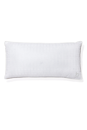 Embroidered Logo Luxe Pillow